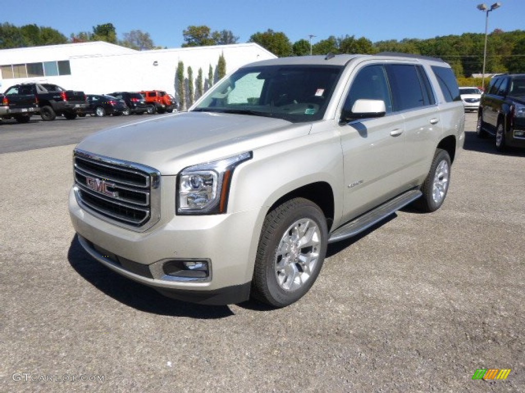 Champagne Silver Metallic GMC Yukon