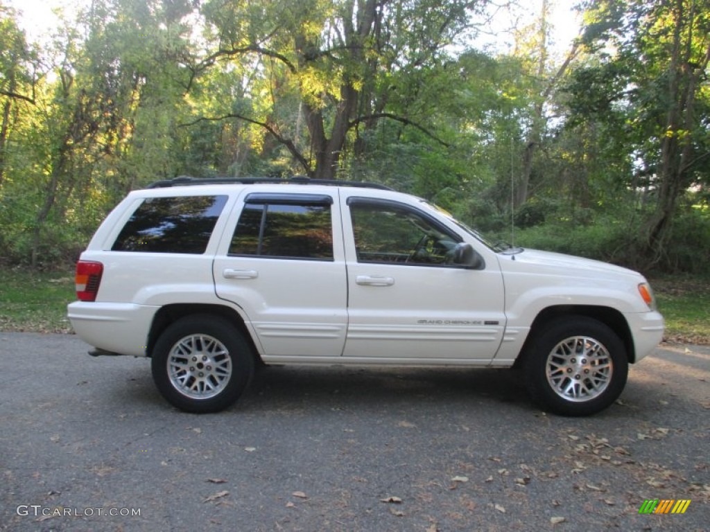 2004 Grand Cherokee Limited 4x4 - Stone White / Dark Slate Gray photo #1