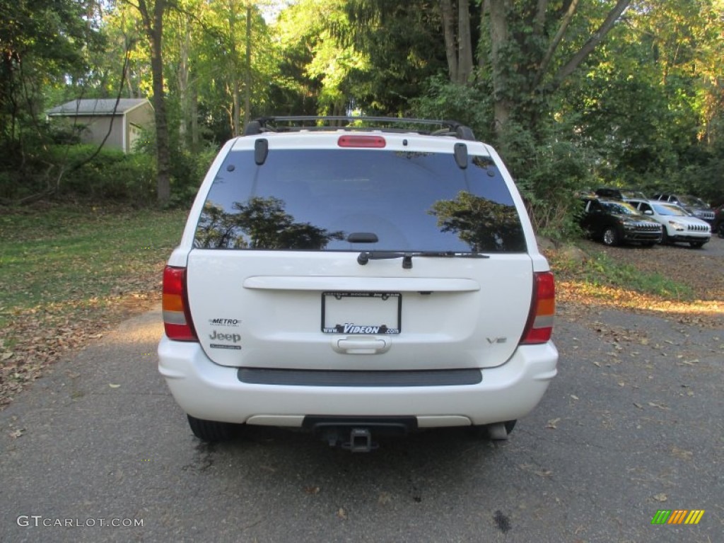 2004 Grand Cherokee Limited 4x4 - Stone White / Dark Slate Gray photo #11