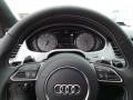 Black Valcona 2015 Audi S8 quattro S Steering Wheel