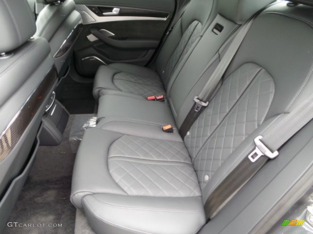 2015 Audi S8 quattro S Rear Seat Photo #97667277