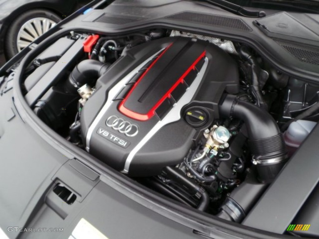 2015 Audi S8 quattro S 4.0 Liter FSI Turbocharged DOHC 32-Valve VVT V8 Engine Photo #97667466