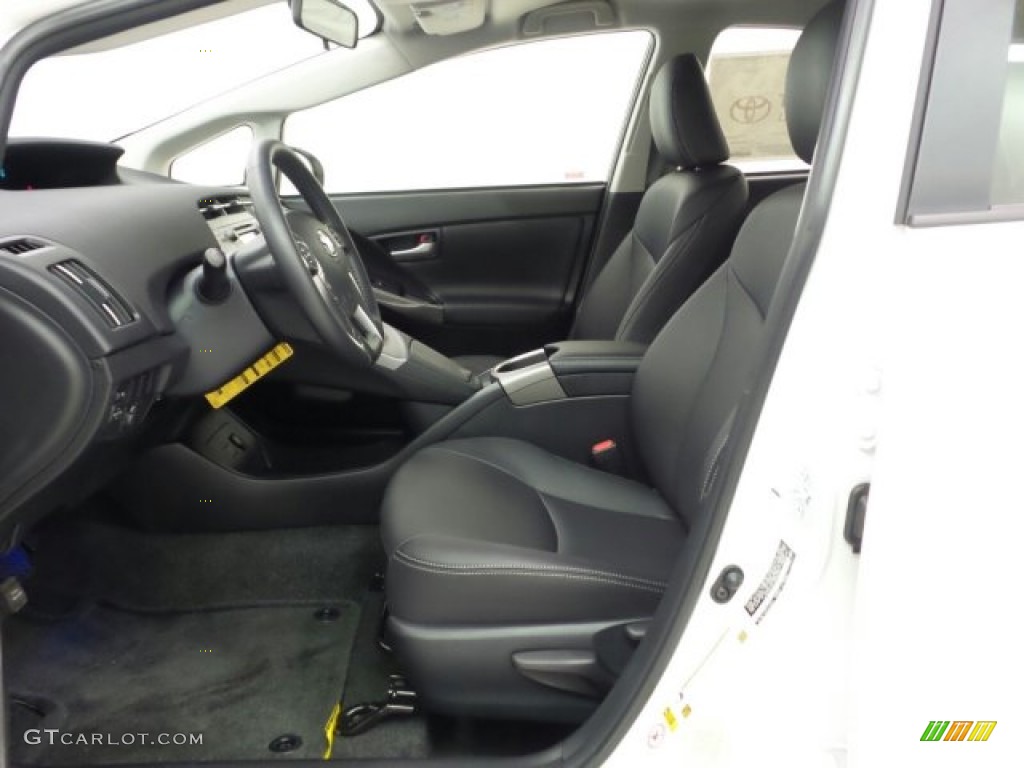 Black Interior 2015 Toyota Prius Persona Series Hybrid Photo #97668552