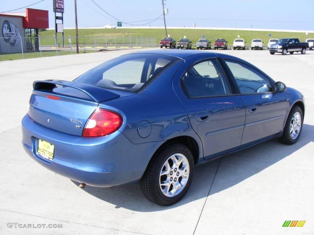 2002 Neon SXT - Atlantic Blue Pearl / Dark Slate Gray photo #3