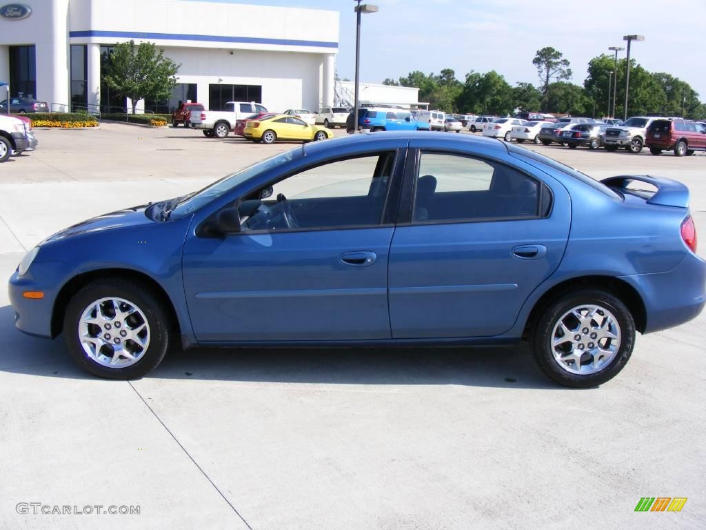 2002 Neon SXT - Atlantic Blue Pearl / Dark Slate Gray photo #6