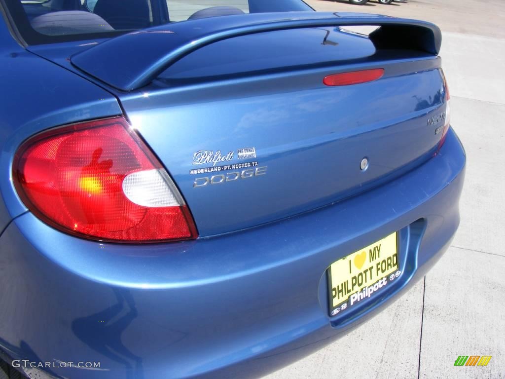 2002 Neon SXT - Atlantic Blue Pearl / Dark Slate Gray photo #14