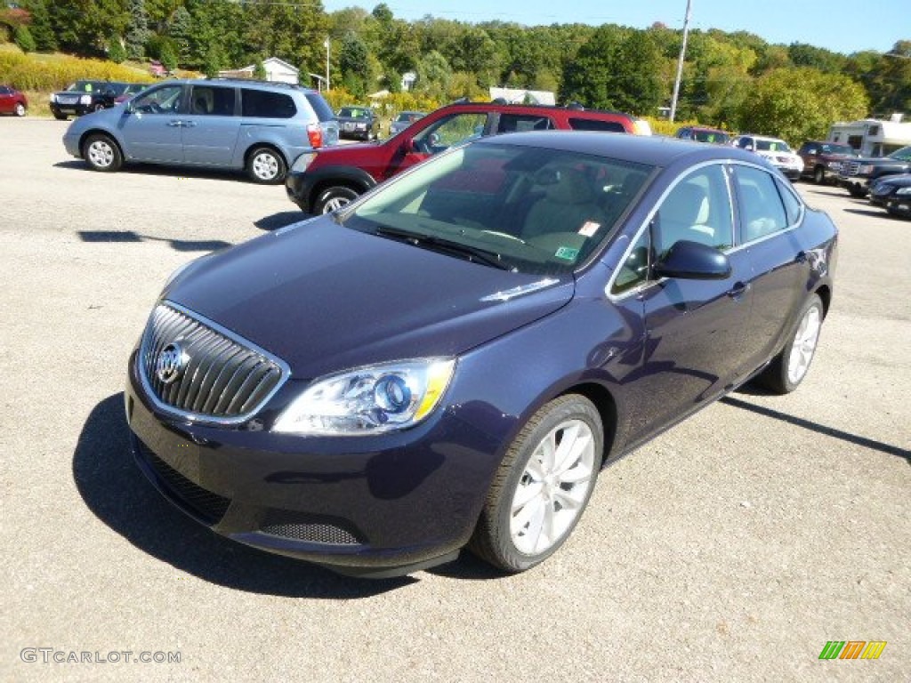 Dark Sapphire Blue Metallic Buick Verano