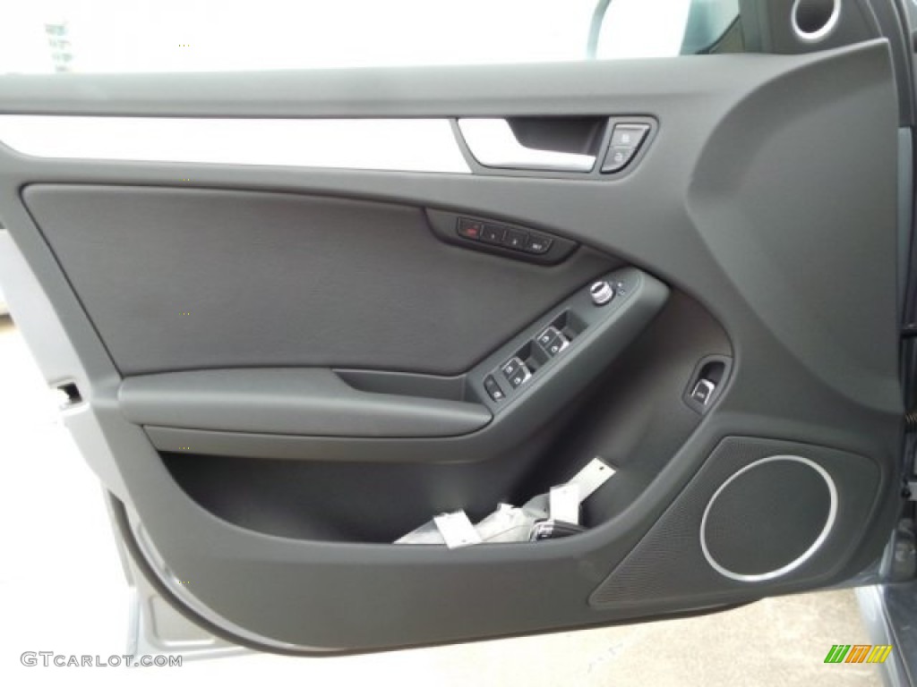 2015 Audi A4 2.0T Premium Plus quattro Black Door Panel Photo #97671120