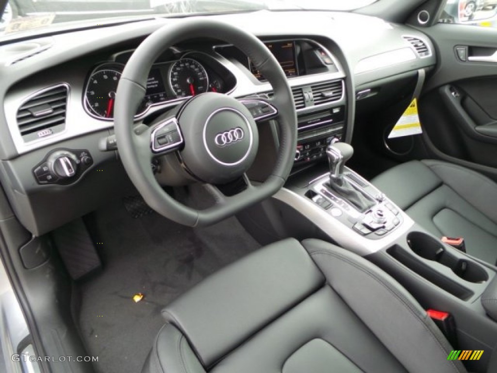 Black Interior 2015 Audi A4 2.0T Premium Plus quattro Photo #97671165