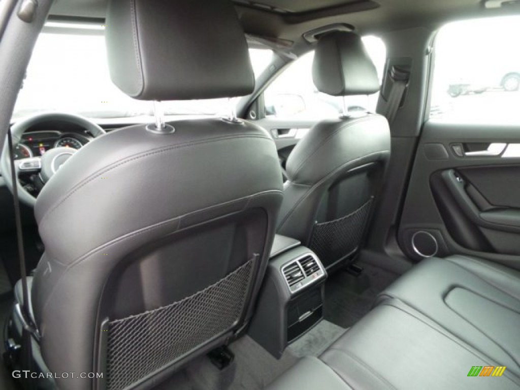 Black Interior 2015 Audi A4 2.0T Premium Plus quattro Photo #97671528