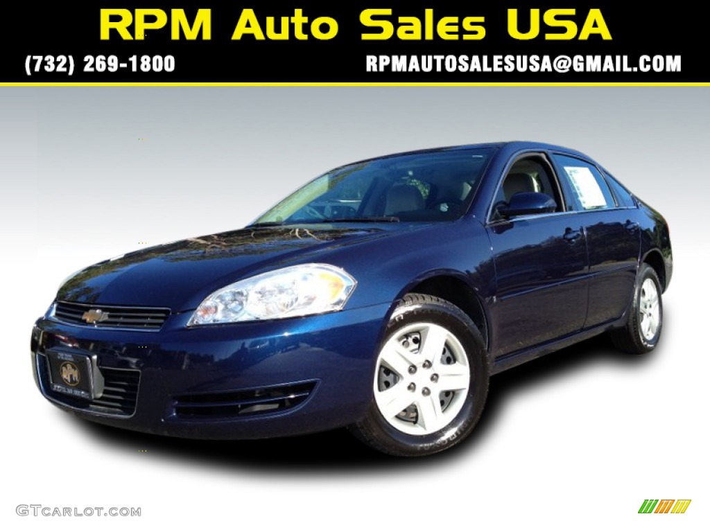 2007 Impala LS - Imperial Blue Metallic / Gray photo #1