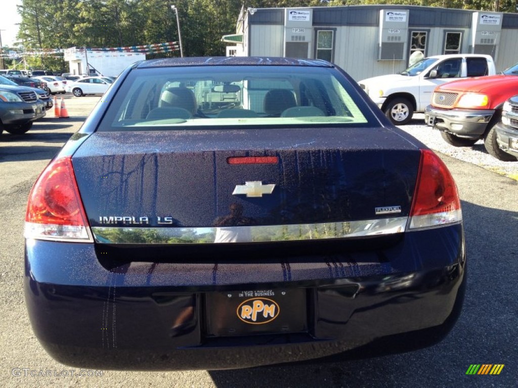 2007 Impala LS - Imperial Blue Metallic / Gray photo #8