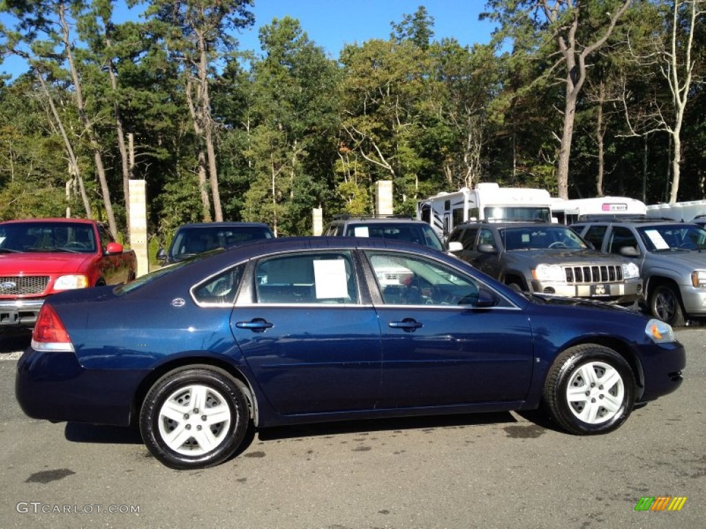 2007 Impala LS - Imperial Blue Metallic / Gray photo #21