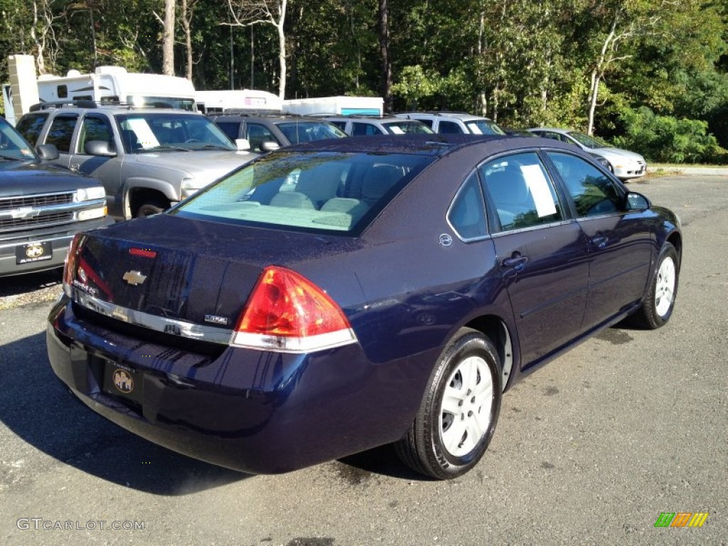 2007 Impala LS - Imperial Blue Metallic / Gray photo #28
