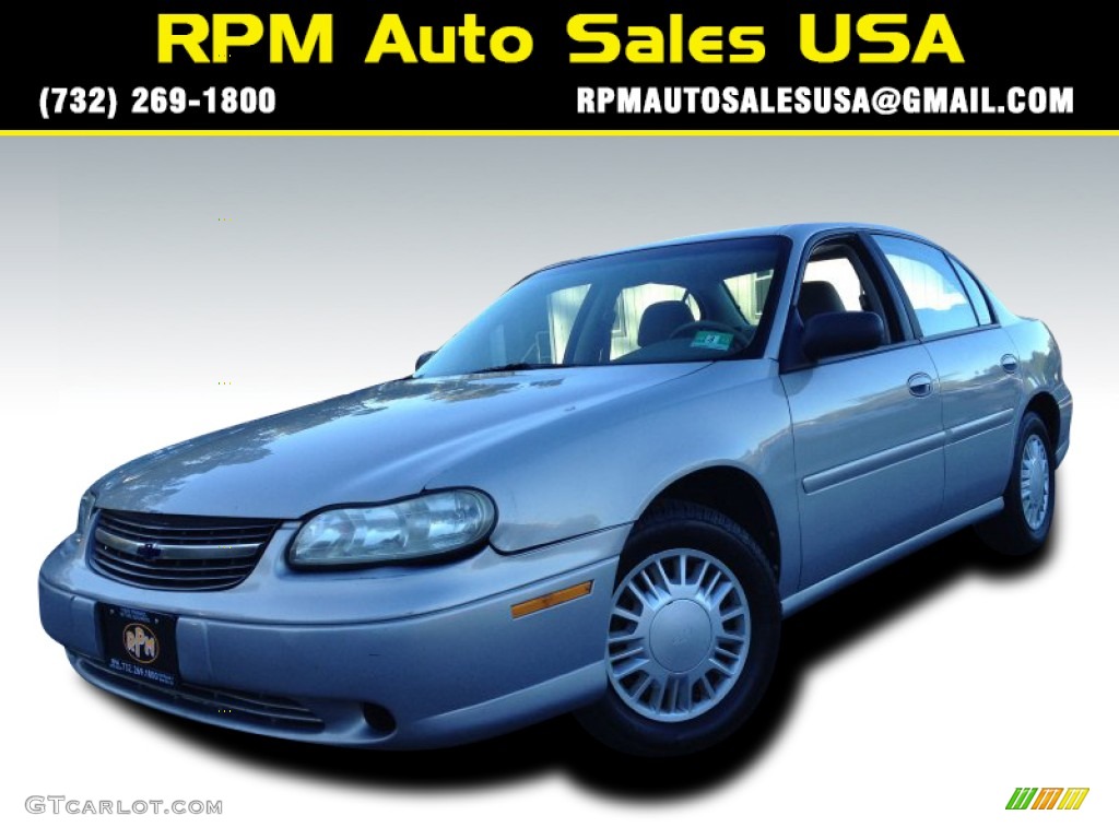2000 Malibu Sedan - Silvermist Metallic / Gray photo #1