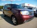 Dark Cherry Pearl II 2012 Honda Pilot Touring 4WD