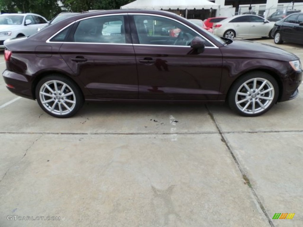 Shiraz Red Metallic 2015 Audi A3 2.0 TDI Premium Exterior Photo #97675023