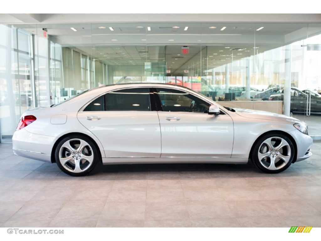 Iridium Silver Metallic 2015 Mercedes-Benz S 550 4Matic Sedan Exterior Photo #97675326