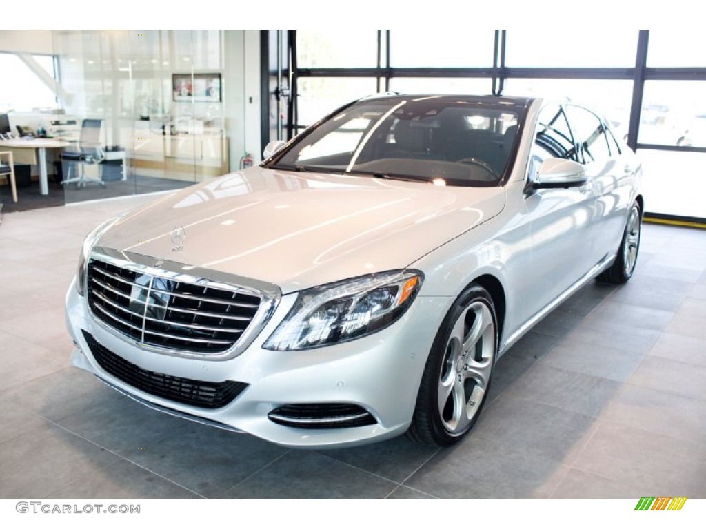 Iridium Silver Metallic 2015 Mercedes-Benz S 550 4Matic Sedan Exterior Photo #97675374