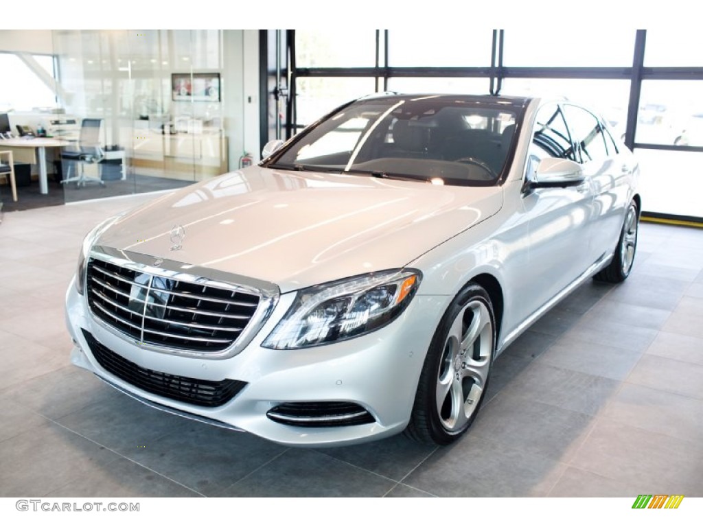 Iridium Silver Metallic 2015 Mercedes-Benz S 550 4Matic Sedan Exterior Photo #97675374