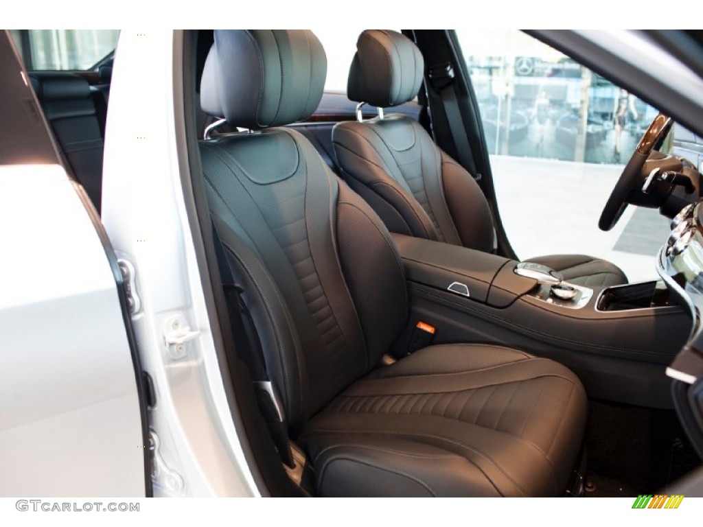2015 Mercedes-Benz S 550 4Matic Sedan Front Seat Photo #97675590