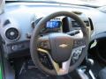 2015 Chevrolet Sonic Dark Pewter/Dark Titanium Interior Steering Wheel Photo