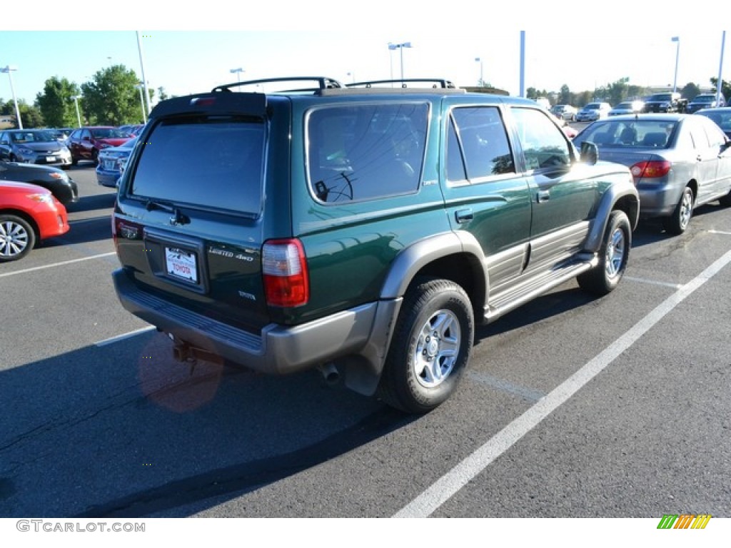 1999 4Runner Limited 4x4 - Imperial Jade Green Mica / Oak photo #2