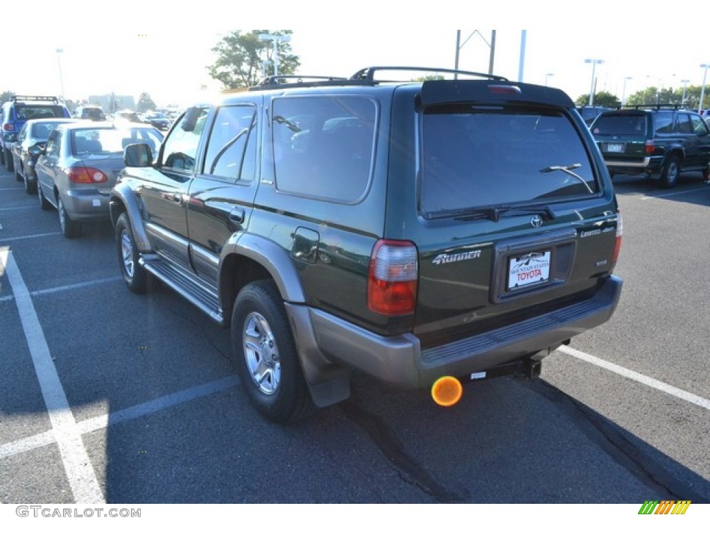 1999 4Runner Limited 4x4 - Imperial Jade Green Mica / Oak photo #3