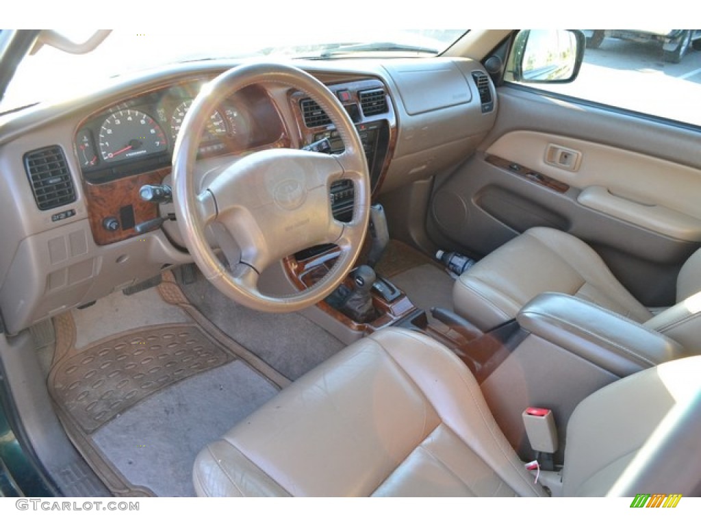 1999 4Runner Limited 4x4 - Imperial Jade Green Mica / Oak photo #5