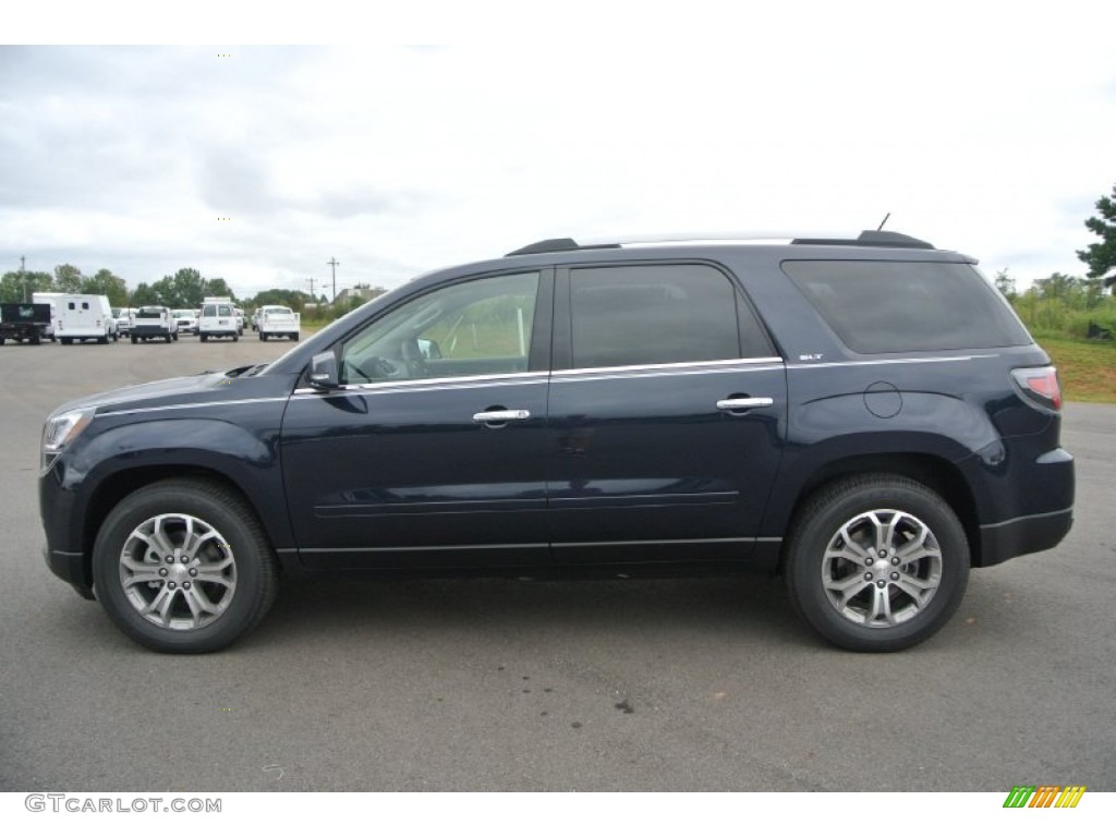 Dark Sapphire Blue Metallic 2015 GMC Acadia SLT Exterior Photo #97678404