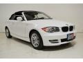 2010 Alpine White BMW 1 Series 128i Convertible  photo #2