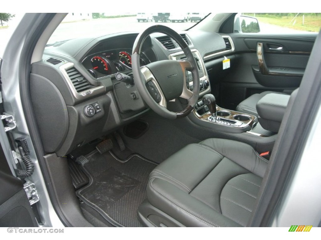 Ebony Interior 2015 GMC Acadia Denali Photo #97680642
