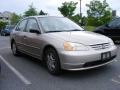 2001 Titanium Metallic Honda Civic LX Sedan  photo #2