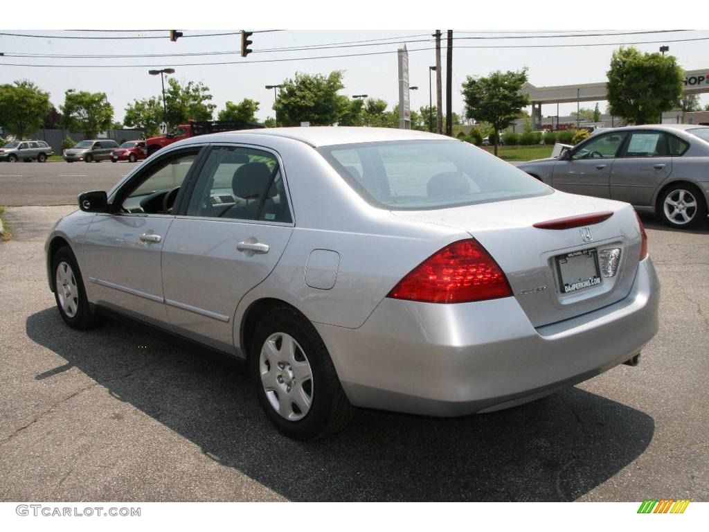 2006 Accord LX Sedan - Alabaster Silver Metallic / Gray photo #8