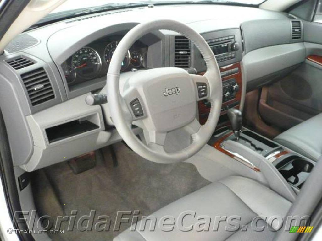 2005 Grand Cherokee Limited - Bright Silver Metallic / Medium Slate Gray photo #12