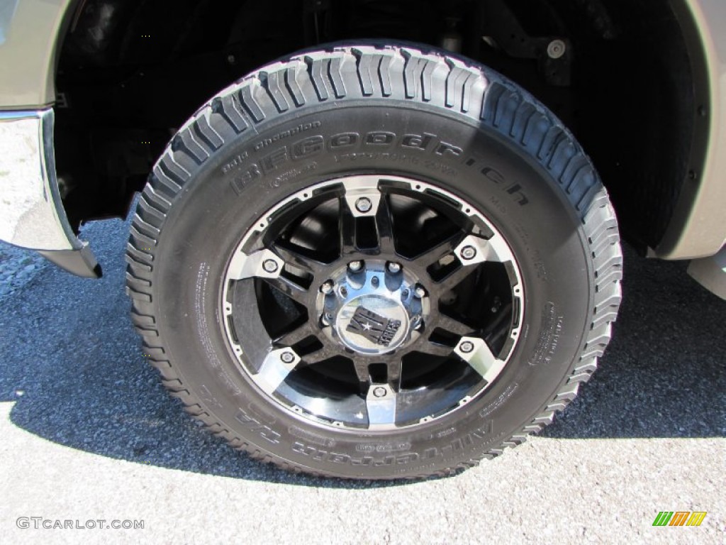2005 F350 Super Duty King Ranch Crew Cab 4x4 - Dark Copper Metallic / Tan photo #9