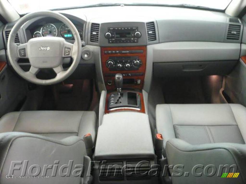 2005 Grand Cherokee Limited - Bright Silver Metallic / Medium Slate Gray photo #16