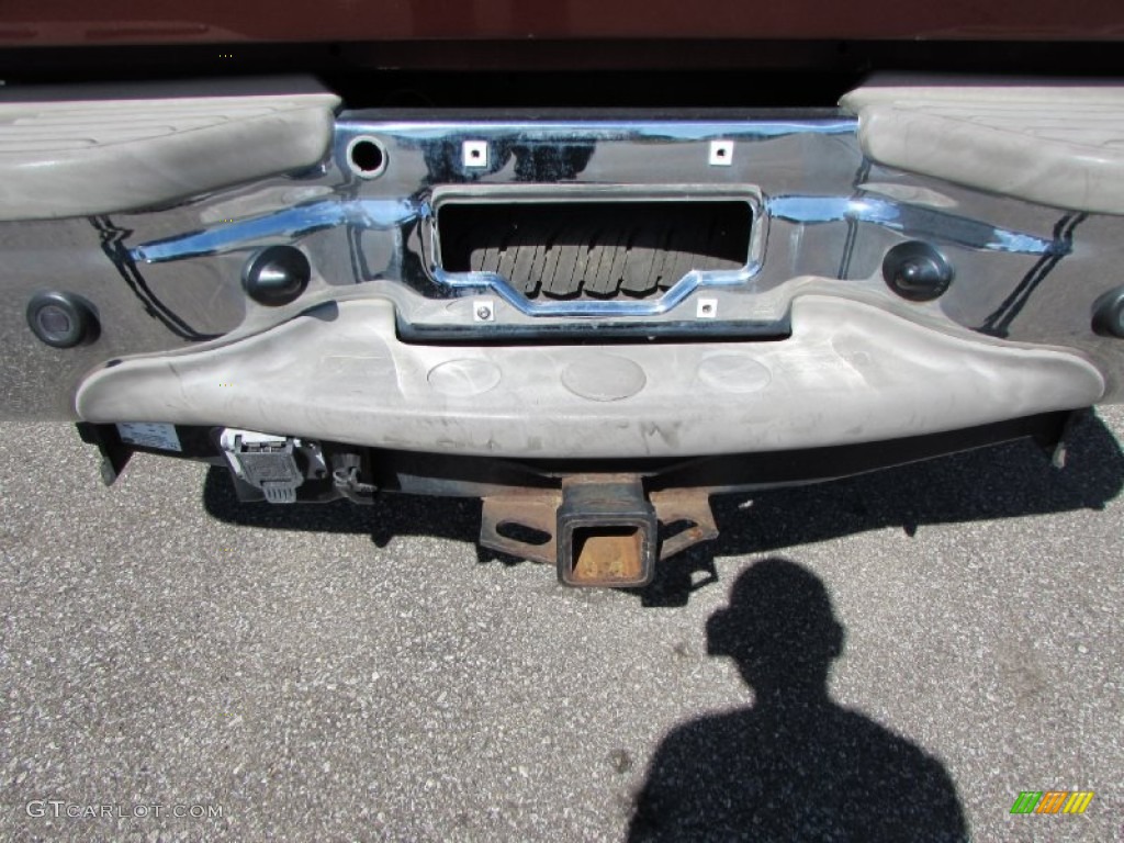 2005 F350 Super Duty King Ranch Crew Cab 4x4 - Dark Copper Metallic / Tan photo #16