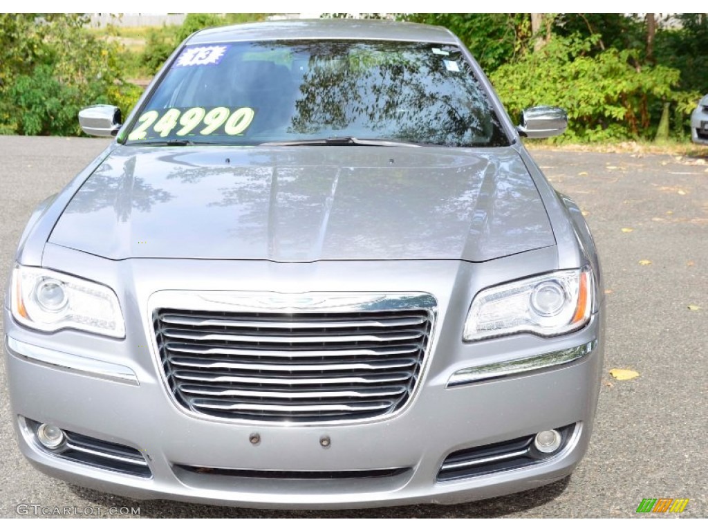 2013 300 C AWD - Billet Silver Metallic / Black photo #2