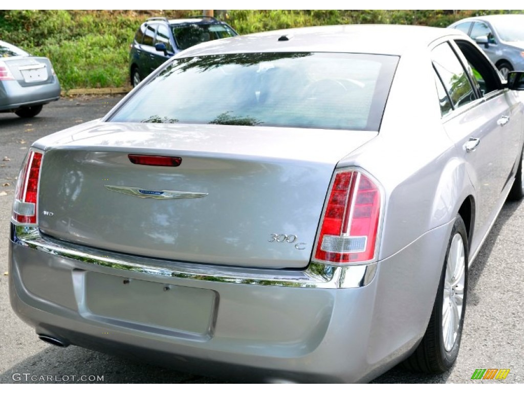 2013 300 C AWD - Billet Silver Metallic / Black photo #7