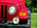 2005 Flame Red Jeep Wrangler Sport 4x4  photo #12