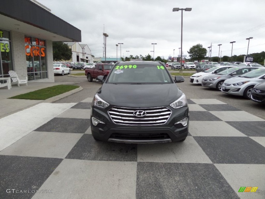 2013 Santa Fe GLS - Hampton Green Pearl / Beige photo #2