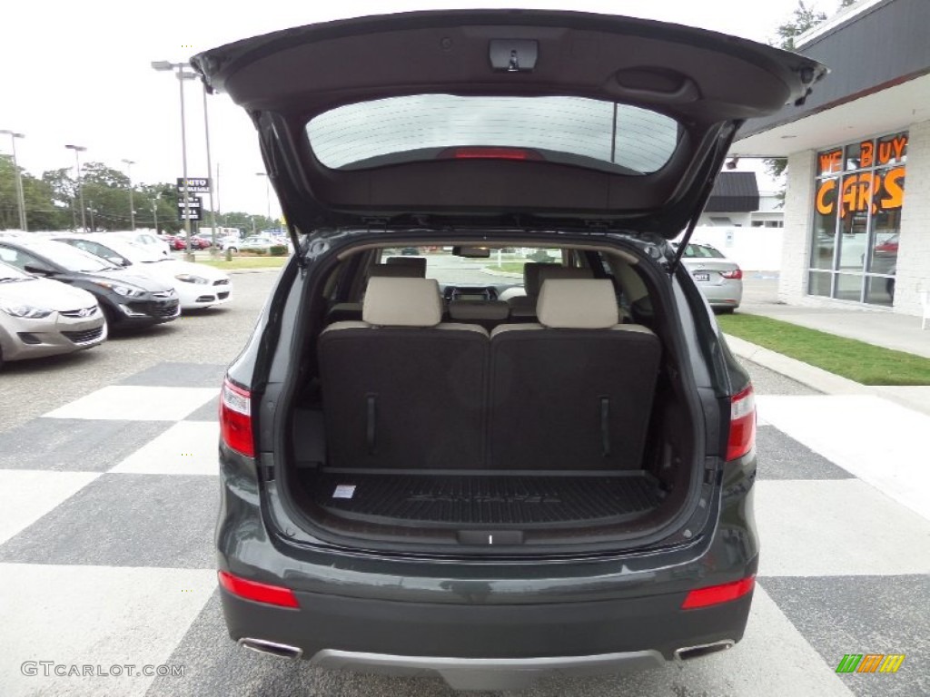 2013 Santa Fe GLS - Hampton Green Pearl / Beige photo #5