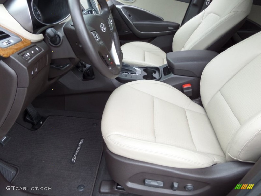 2013 Santa Fe GLS - Hampton Green Pearl / Beige photo #11