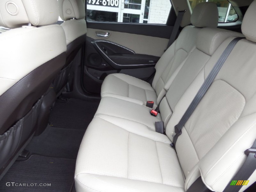 2013 Santa Fe GLS - Hampton Green Pearl / Beige photo #12