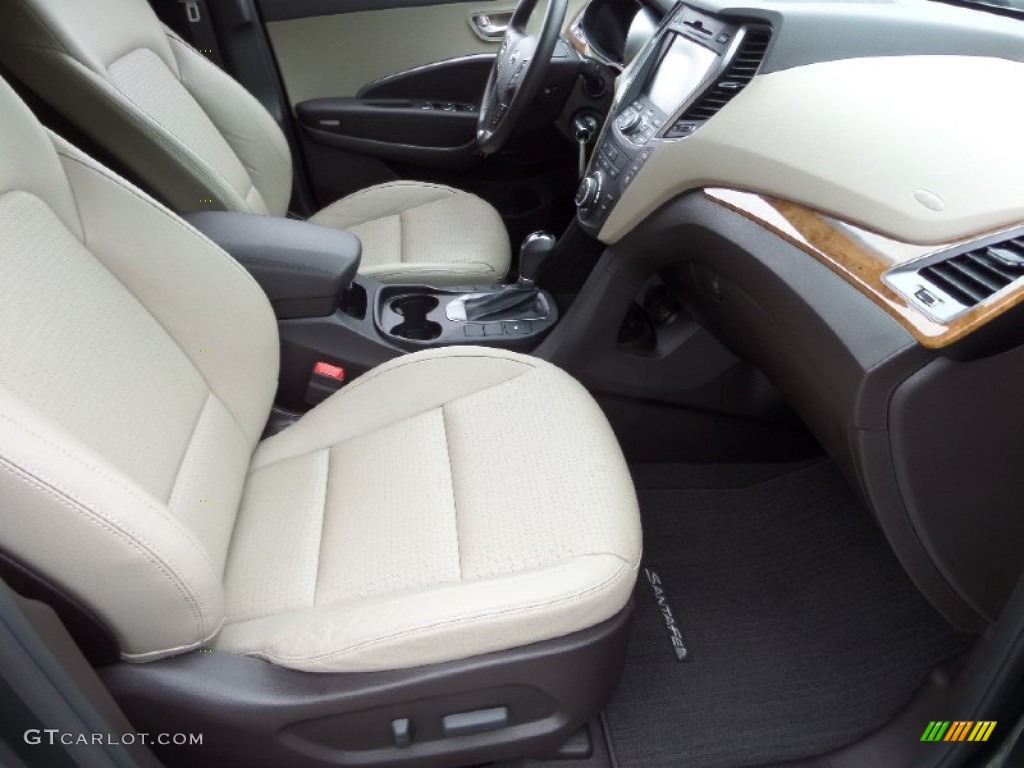 2013 Santa Fe GLS - Hampton Green Pearl / Beige photo #13