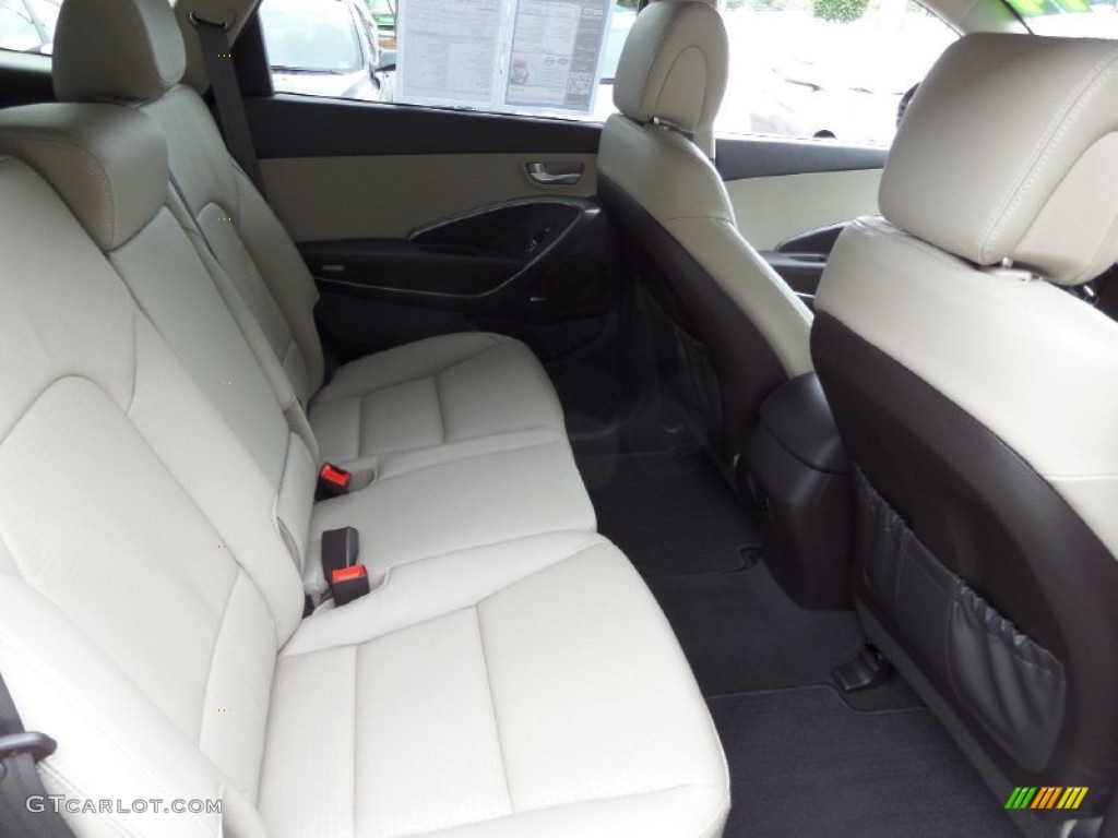 2013 Santa Fe GLS - Hampton Green Pearl / Beige photo #14