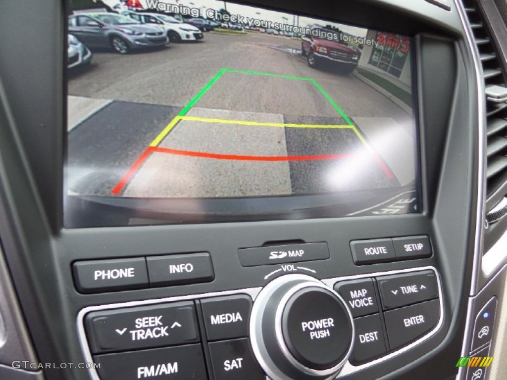 2013 Santa Fe GLS - Hampton Green Pearl / Beige photo #19