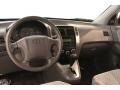 Gray 2005 Hyundai Tucson GLS V6 Dashboard