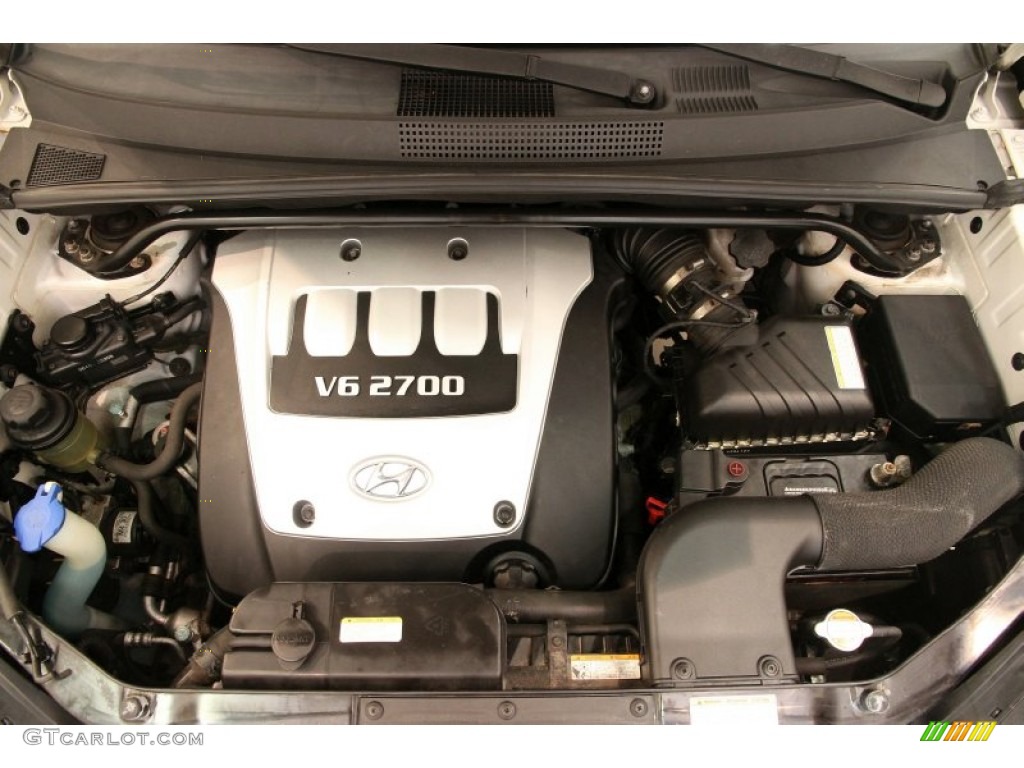 2005 Hyundai Tucson GLS V6 2.7 Liter DOHC 24 Valve V6 Engine Photo #97688865